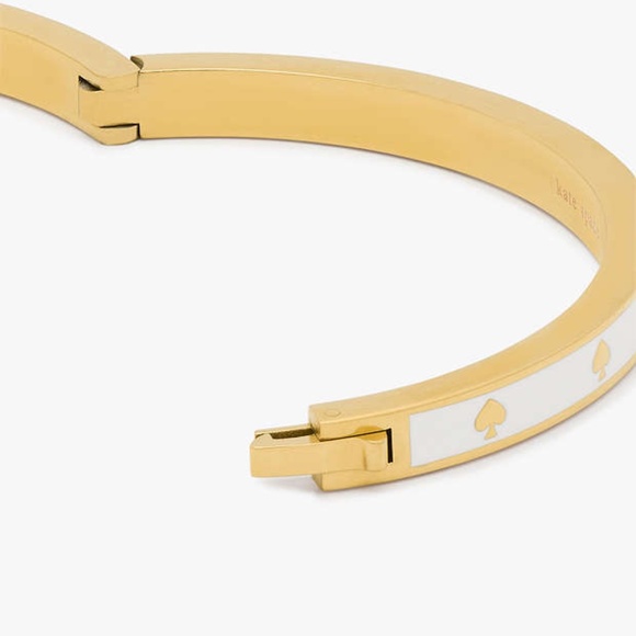 Spot The Spade Enamel Hinged Bangle | Kate Spade - Picture 2 of 3